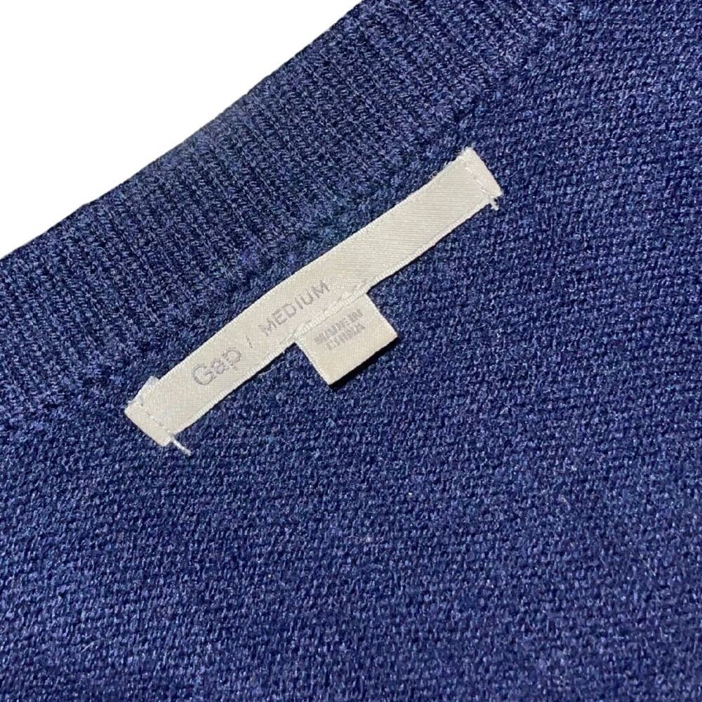 Gap Wool Blend Button Down Cardigan Size Medium E… - image 3